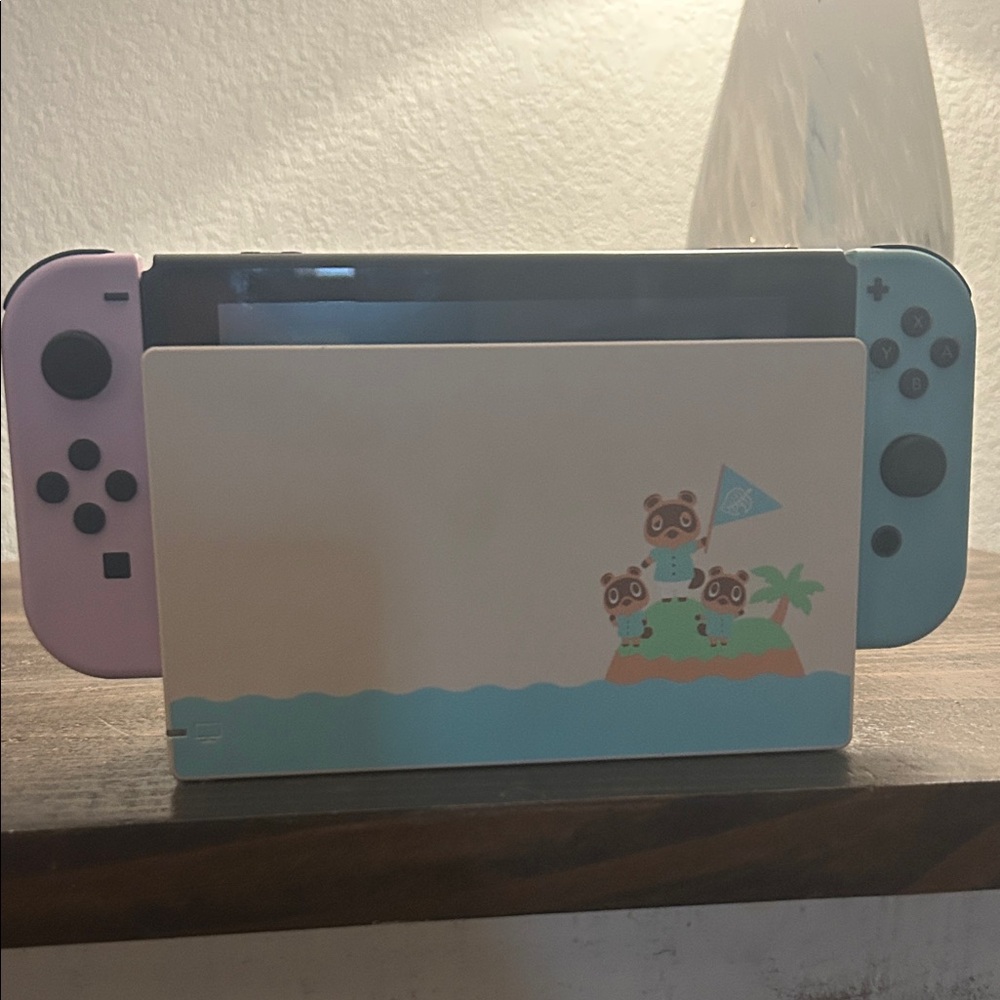 Nintendo Switch Console - Pastel Purple and Blue